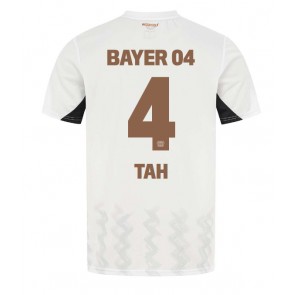 Bayer Leverkusen Jonathan Tah #4 Bortatröja 2024-25 Kortärmad